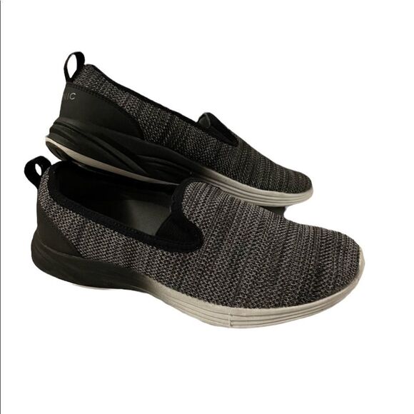 Vionic Slip ons ~ Greyish/Black color ~ size 7 ~removable insoles - Picture 3 of 11